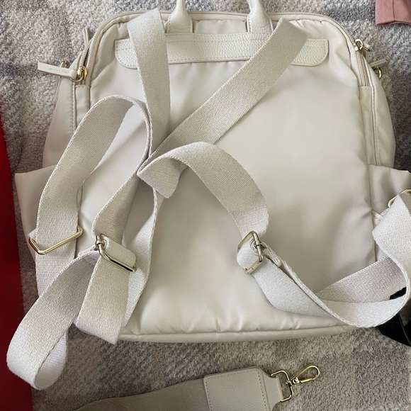 Cream off white backpack - Picture 4 of 4